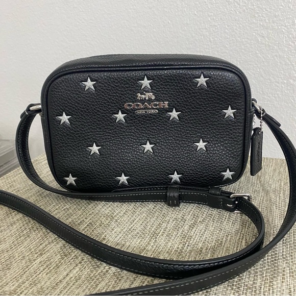 COACH CZ945 Mini Jamie Camera Bag With Star Print - Picture 1 of 8